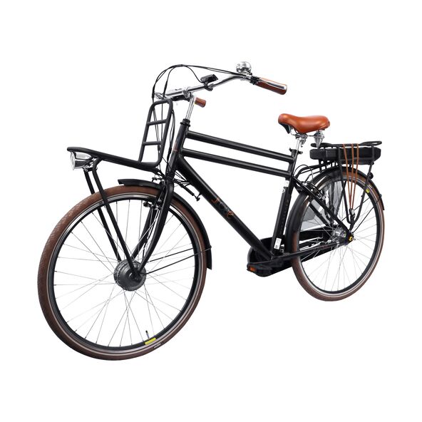 28" City-E-Bike Rosendaal 3 Gent, schwarz