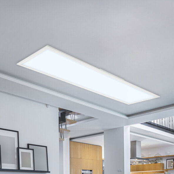 PIATTO CCT LED Panel mit Fernbedienung, weiß