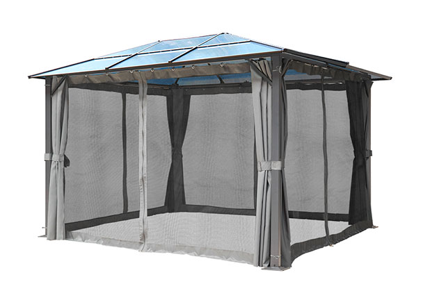 Gartenpavillon Deluxe Light, 3 x 3 m