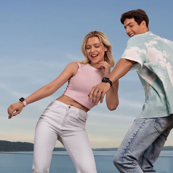 Smartwatch Bip 3, rosa
