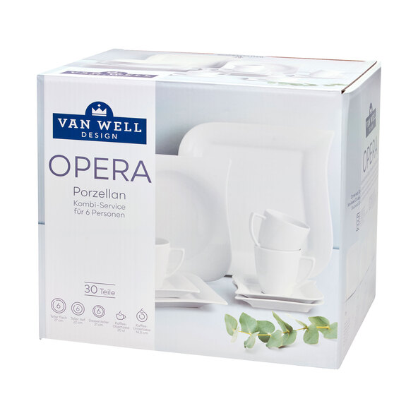 Kombiservice Opera, 30-tlg.
