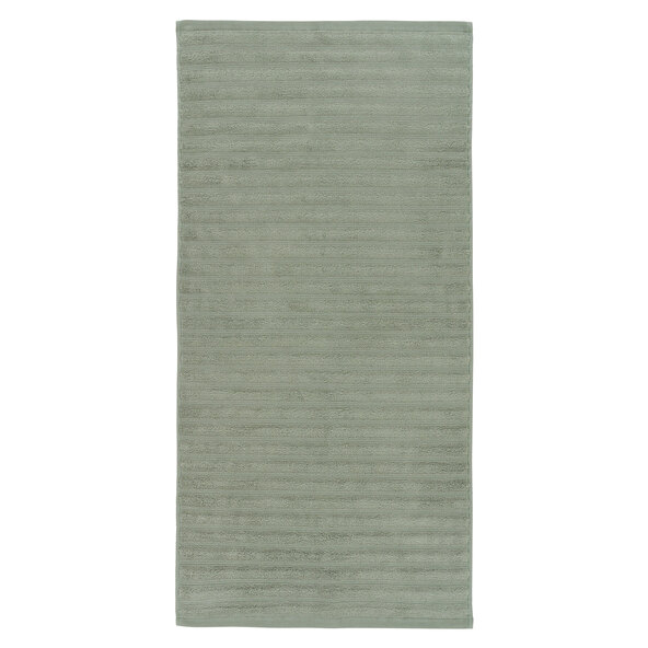 Handtuch Hoch/Tief, 2 x 2er Set, grün