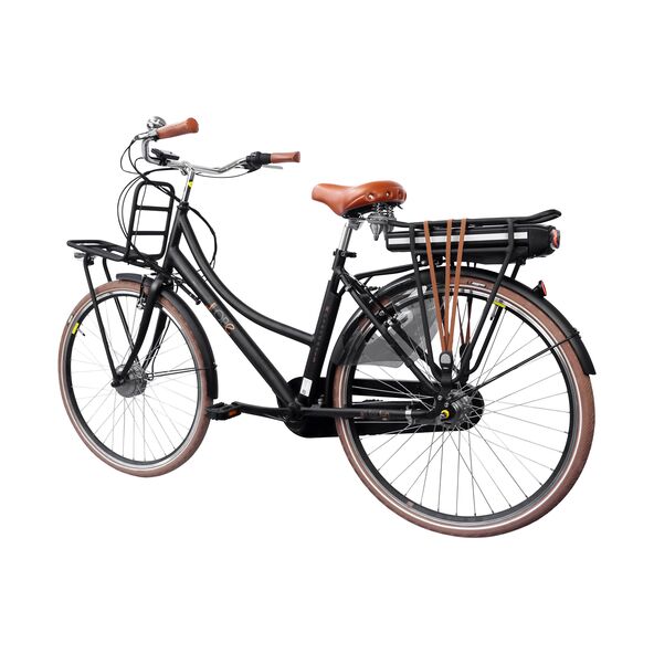 28" City-E-Bike Rosendaal 3 Lady, schwarz