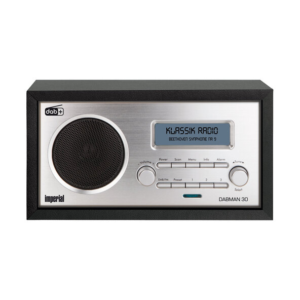 DAB+-Radio Dabman 30, schwarz