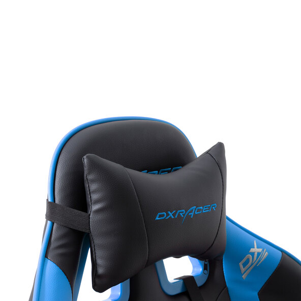 Gaming-Stuhl Chefsessel, schwarz-blau