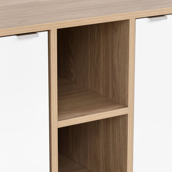 Highboard Anouk, kreideweiß