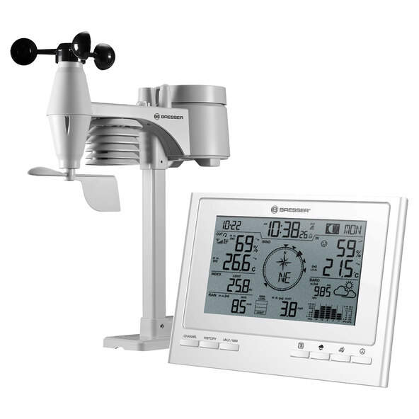 7-in-1 Funk-Wetterstation ClimateScout, weiß