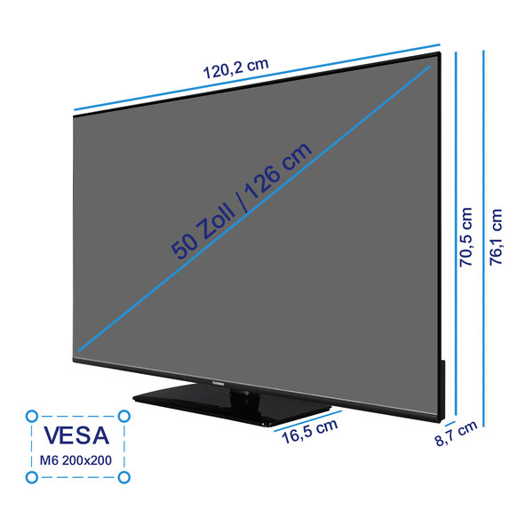 50" UHD Android Smart TV XU50AN754M