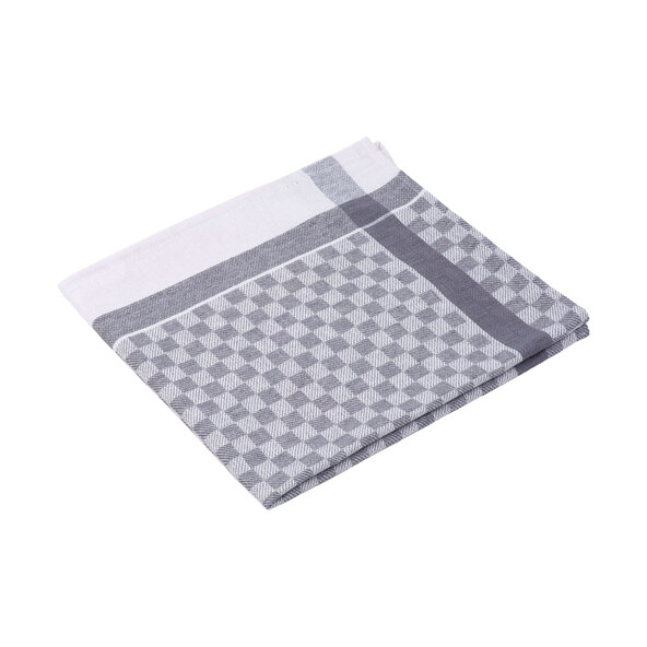 Allzweck Grubenhandtücher, 2x3er Pack, 50x100 cm, silber