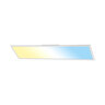 PIATTO CCT LED Panel mit Fernbedienung, weiß