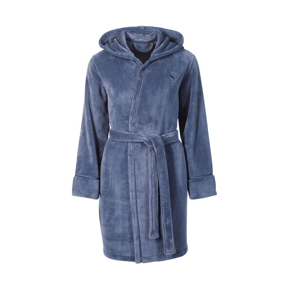 Bademantel, blue, S