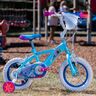 Kinder-Fahrrad Frozen 12 Zoll, blau