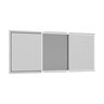 Insektenschutz Alu-Schiebefenster Comfy Slide 75 x 100 cm, weiß
