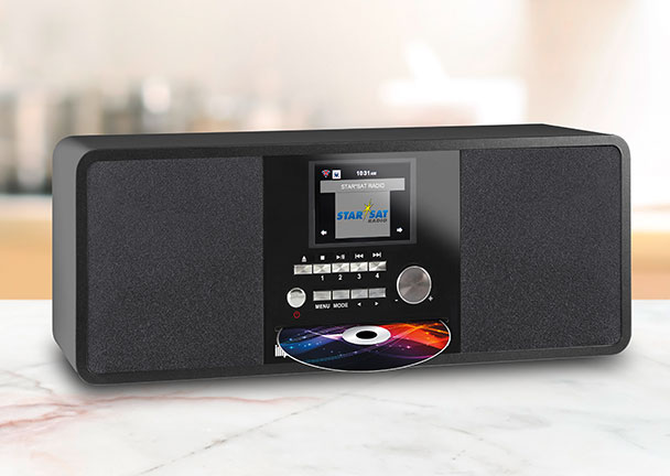 Multifunktionsradio DABMAN i200 CD, schwarz Multifunktionsradio DABMAN i200 CD, schwarz