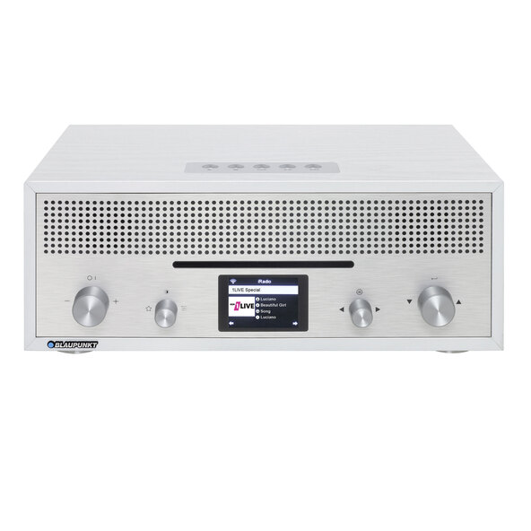Nostalgie-Radio mit Farbdisplay, weiß