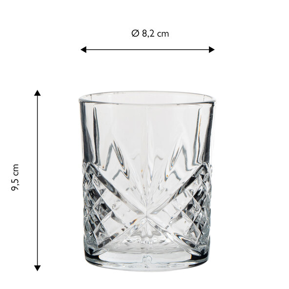Whisky-Gläser, 330 ml, 4er Set