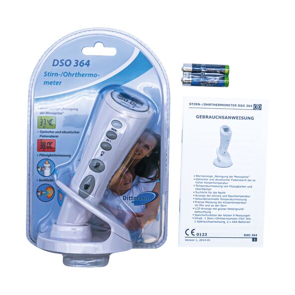 Infrarot Stirn-/Ohr-Thermometer