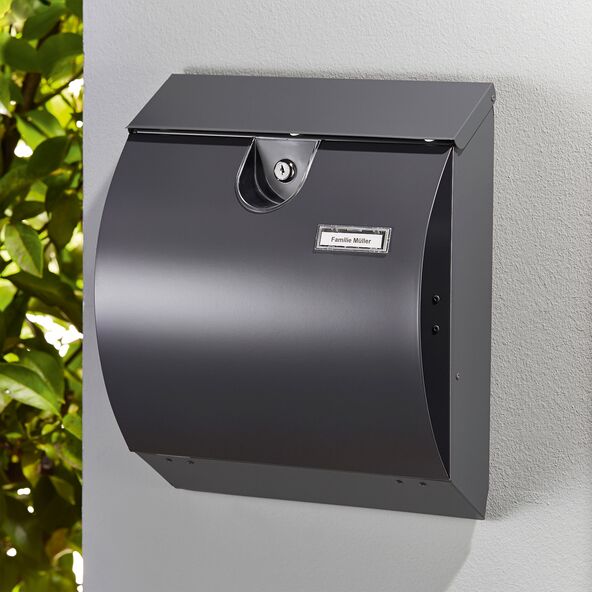 Edelstahl-Briefkasten, Modell M