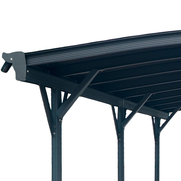 Carport Falo, grau