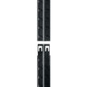 Schwerlast-Eckregal Premium, 6 Böden, schwarz