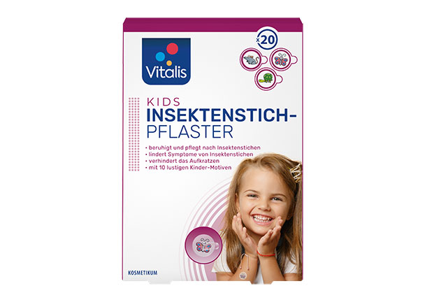 Insektenstichpflaster, 2er Set, Kids