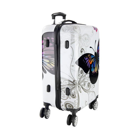 Hartschalenkoffer Butterfly M , 56 x 37 x 23 cm