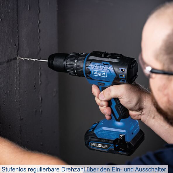 Akku-Schlagbohrschrauber BC-CD60-X brushless, inkl. Akku & Ladegerät