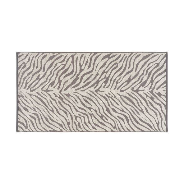 Frottierserie Square Duschtuch Zebra, 2er Set