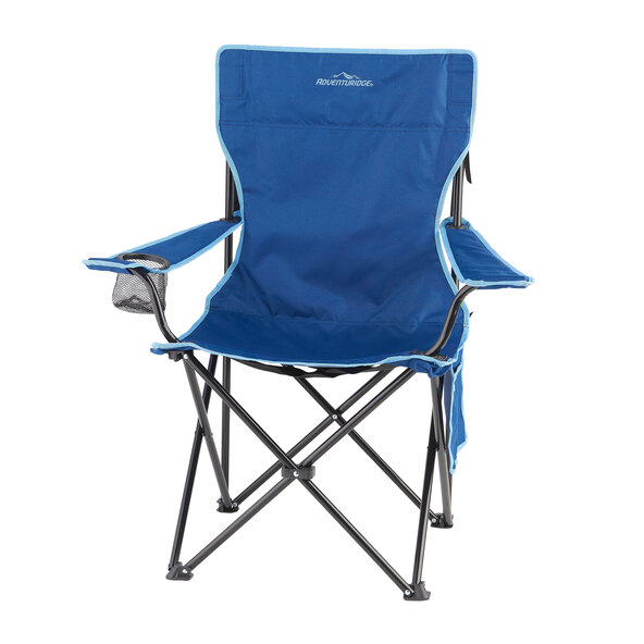Faltbarer Campingstuhl, blau