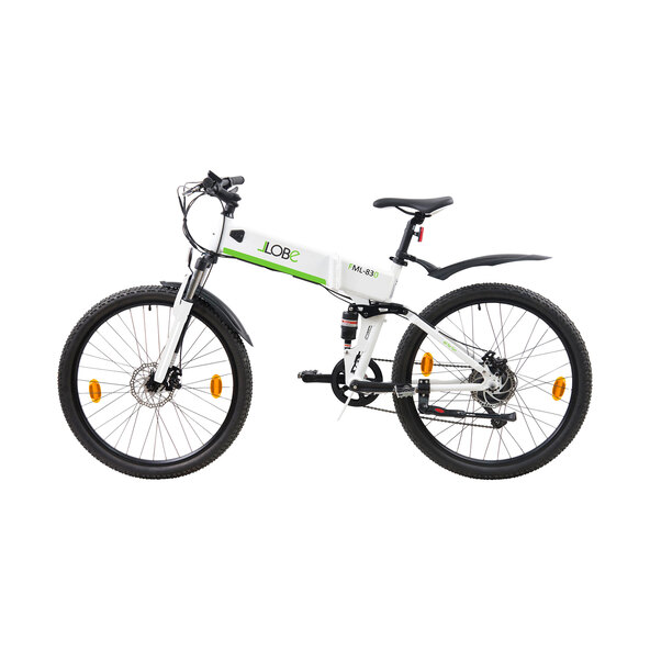 Falt-Mountain-E-Bike 27,5 Zoll FML 830, weiß