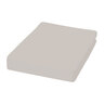 Leinen-Jersey Spannbetttuch, 180 x 200 cm, beige
