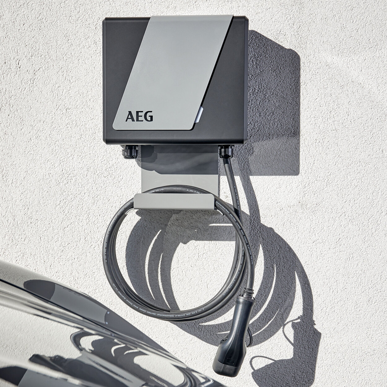 AEG Wallbox 22 kW mit FI Schalter Typ B ALDI