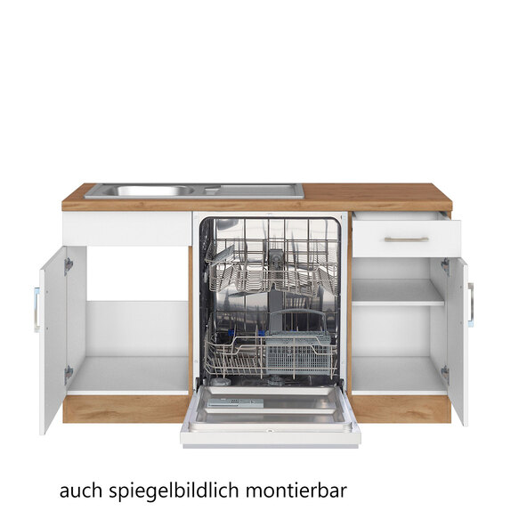 Held Möbel Porto Winkel-Küche, 210 x 210 cm | ALDI ONLINESHOP