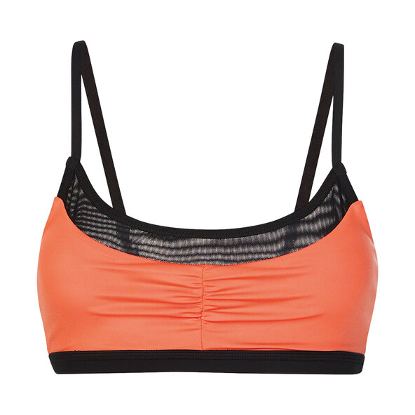 Sport-Bustier, coral, M