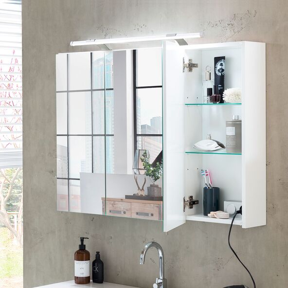 Bad-Spiegelschrank Dorina, 120 cm
