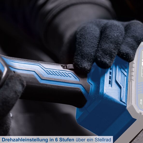 Akku-Winkelschleifer C-AG125-X, ohne Akku und Ladegerät