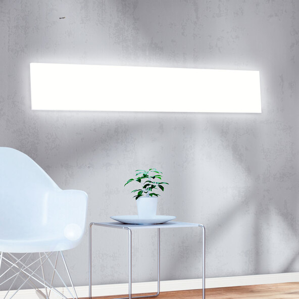 Smartes LED-Panel Aris, 120 x 30 cm