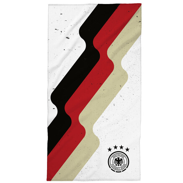 Strandtuch DFB, 75 x 150 cm, weiß