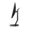 Schwarzer Full HD Monitor Spectator, frontal mit schmalem Rahmen. Das Display zeigt ein helles, farbintensives Bild. Der Monitor steht auf einem rechteckigen Standfuß.