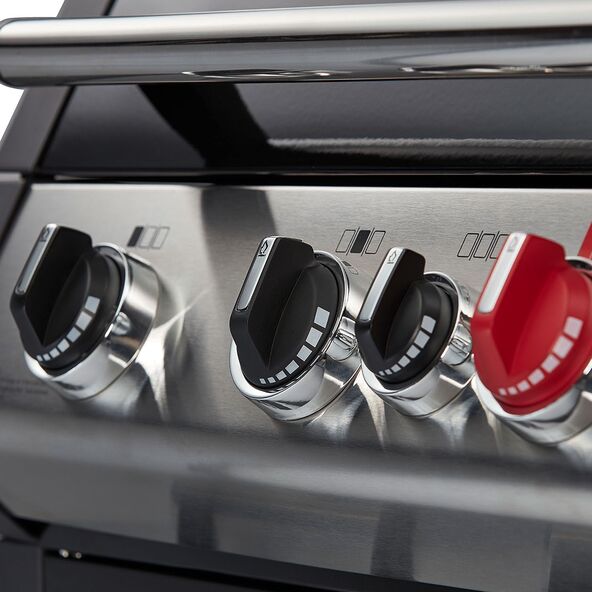 Gasgrill Monroe Black ProX 3 KR Turbo, inkl. Wetterschutzhülle