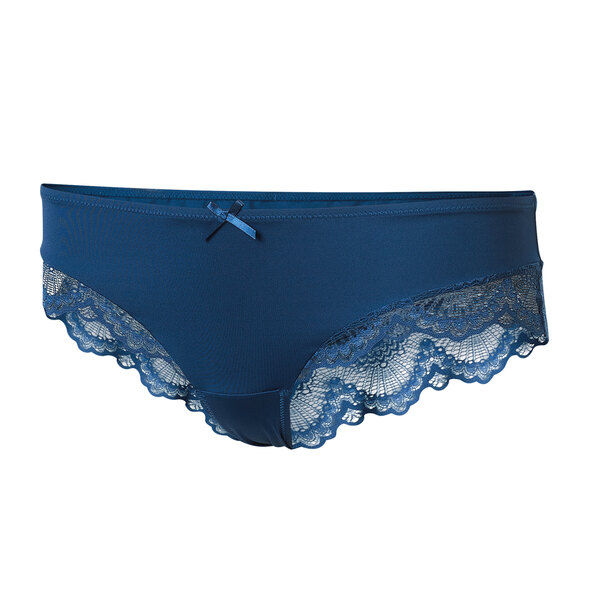 Damen Sommer Slips 2er Set, Brazilian, navy, S