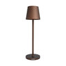 LED-Akku-Tischlampe Dinner Light classic, braun