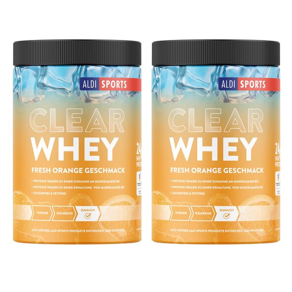 Clear Whey Protein Orange (2 x 420 g = 840 g)