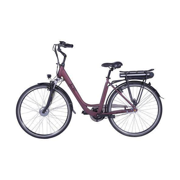 City-E-Bike Metropolitan Joy, bordeauxrot, 28 Zoll