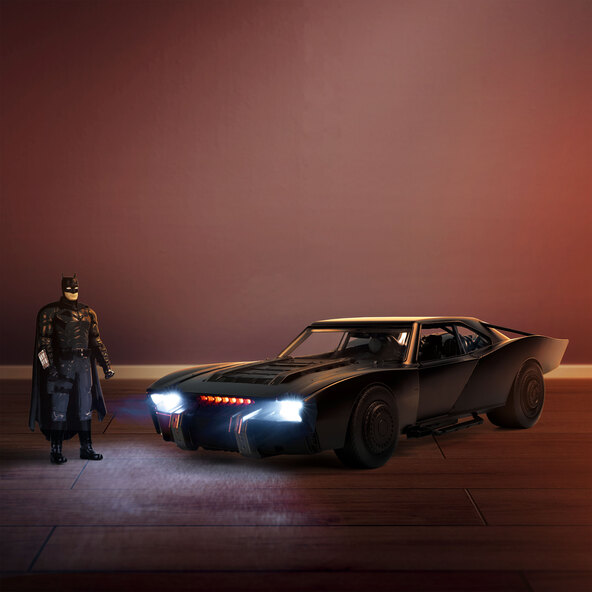 Spielauto Batman Batmobile 2022 Try Me 1:18