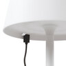 LED-Akku-Tischlampe Dinner Light classic, weiß