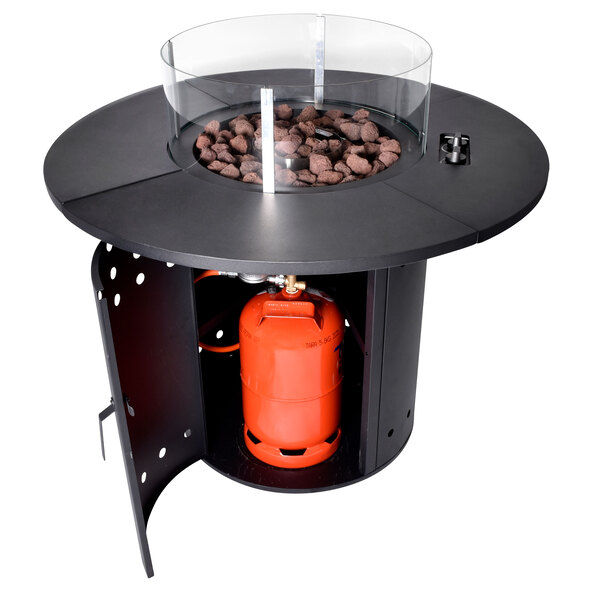 Ambiente-Feuertisch, rund (Gas)