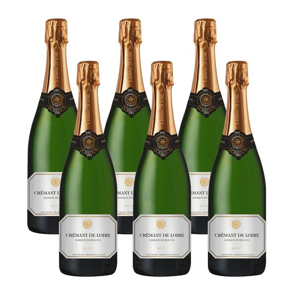 Crémant de Loire AC, 6 Flaschen á 0,75 l