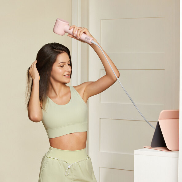 Haartrockner Hair Gleam, rosa