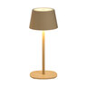 3 in 1 LED-Akku-Tischleuchte, beige